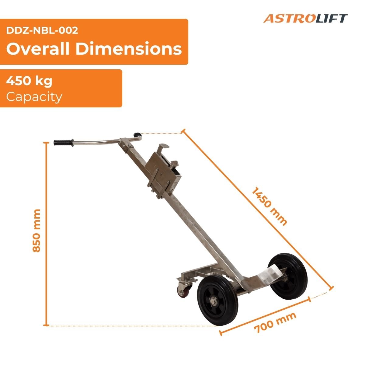 Buy Drum Trolley - Heavy Duty in New Products available at Astrolift NZ